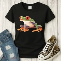 Redeyed Tree Frog Clothing Apparel Agalychnis Callidryas Women's T-Shirt thumb 3