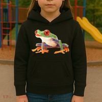 Redeyed Tree Frog Clothing Apparel Agalychnis Callidryas Kids Hoodie thumb 3
