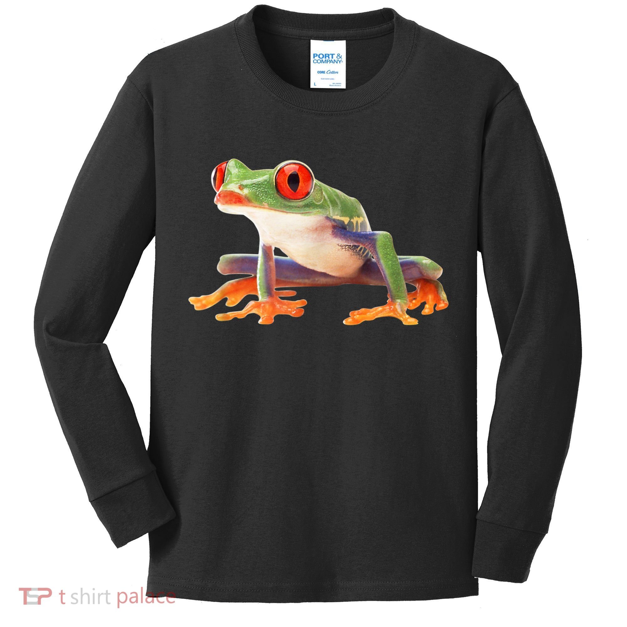 Redeyed Tree Frog Clothing Apparel Agalychnis Callidryas Kids Long Sleeve Shirt