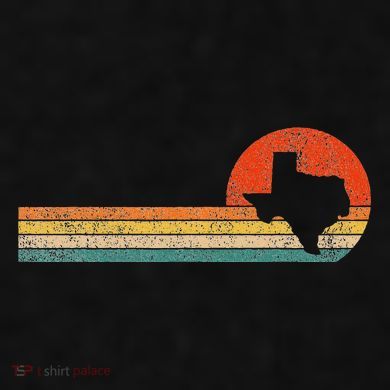 Retro Texas Funny Texas Home Texas Roots Vintage Ladies PosiCharge Tri-Blend Wicking Tank