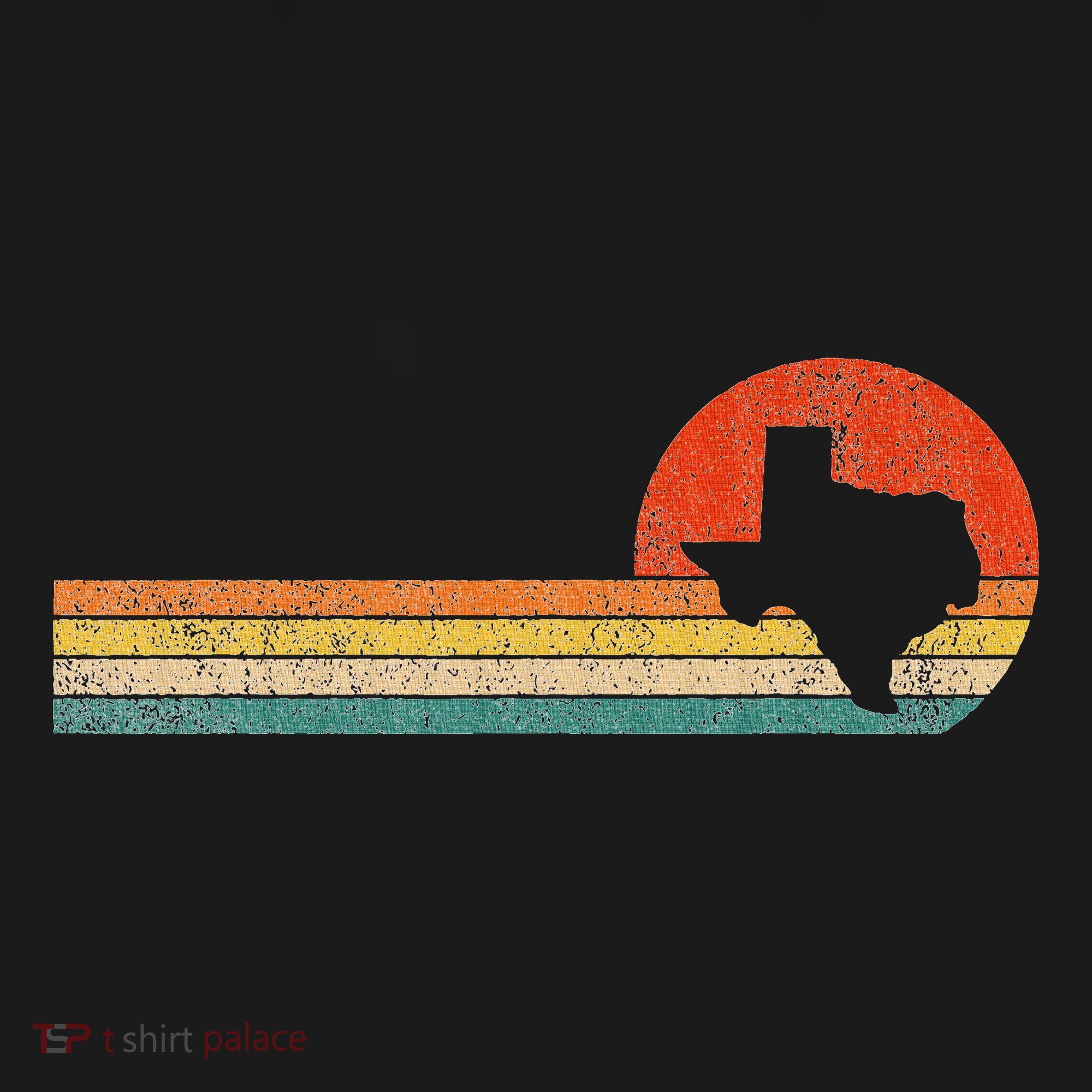 Retro Texas Funny Texas Home Texas Roots Vintage T-Shirt