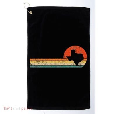 Retro Texas Funny Texas Home Texas Roots Vintage Golf Towel