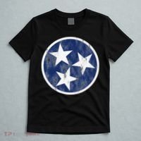 Retro Tennessee Flag Star Logo Volunteer State Nashville TN T-Shirt thumb 5