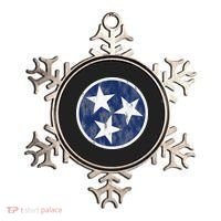 Retro Tennessee Flag Star Logo Volunteer State Nashville TN Ornament thumb 0