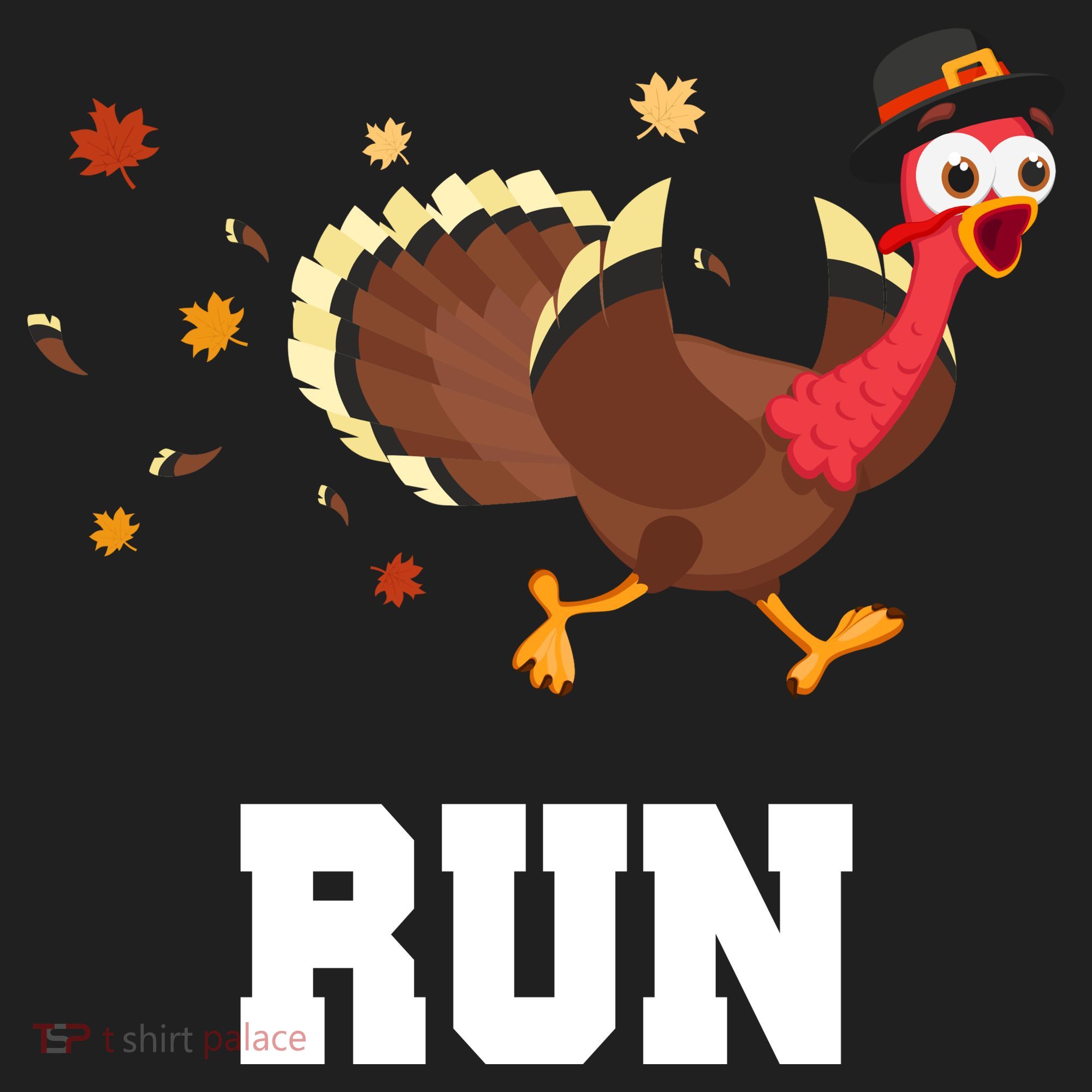 Run Turkey Funny Thanksgiving Hat