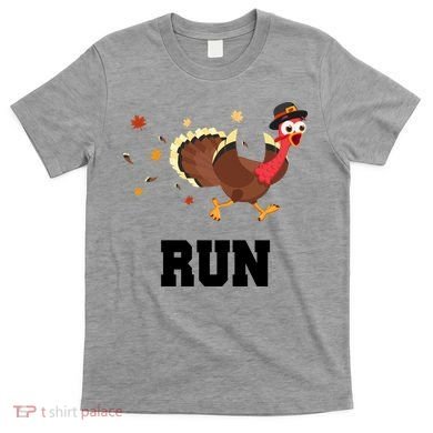 Run Turkey Funny Thanksgiving T-Shirt