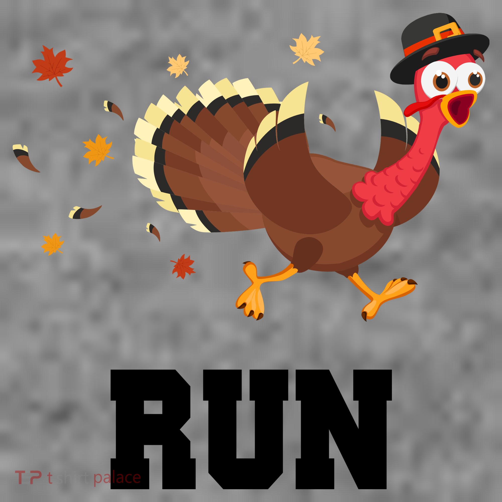 Run Turkey Funny Thanksgiving Baby Bodysuit
