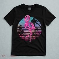 Retro Tropic Flamingo T-Shirt thumb 5