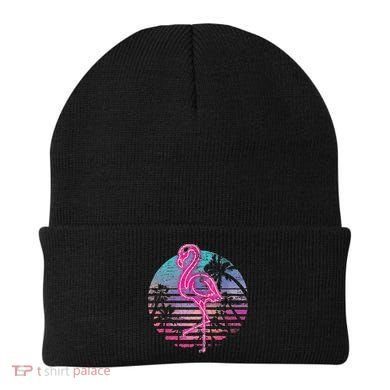 Retro Tropic Flamingo Beanie