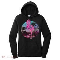 Retro Tropic Flamingo Women's Hoodie thumb 0
