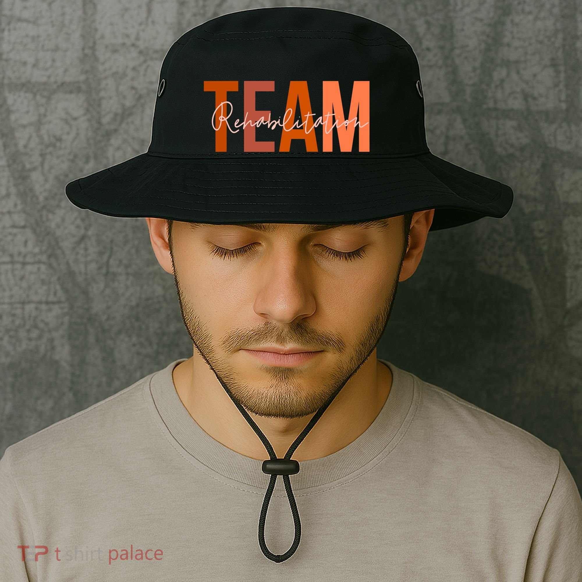 Rehab Team For Rehabilitation Matching Therapy Month Bucket Hat
