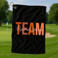 Rehab Team For Rehabilitation Matching Therapy Month Golf Towel thumb 1