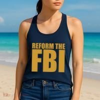 Reform The FBI Women's Tank Top thumb 2