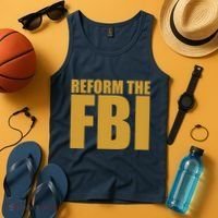 Reform The FBI Tank Top thumb 4