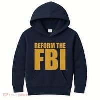 Reform The FBI Kids Hoodie thumb 0
