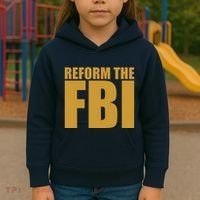 Reform The FBI Kids Hoodie thumb 3