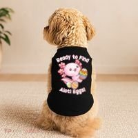 Ready To Find Alotl Eggs! Cute Axolotl Anime Kawaii Easter Doggie Tank thumb 2