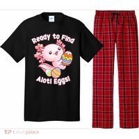 Ready To Find Alotl Eggs! Cute Axolotl Anime Kawaii Easter Pajama Set thumb 0