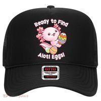 Ready To Find Alotl Eggs! Cute Axolotl Anime Kawaii Easter Hat thumb 0