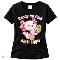 Ready To Find Alotl Eggs! Cute Axolotl Anime Kawaii Easter Women's T-Shirt thumb 0