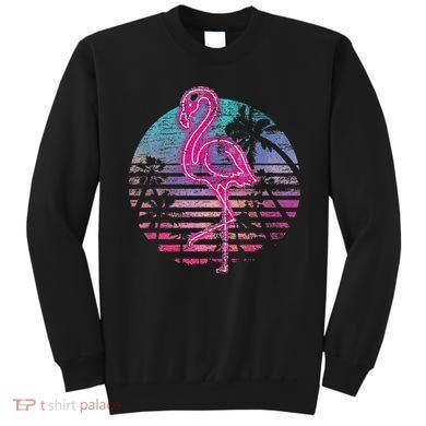 Retro Tropic Flamingo Sweatshirt
