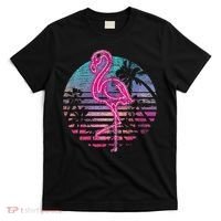 Retro Tropic Flamingo T-Shirt thumb 0