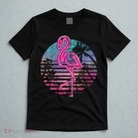 Retro Tropic Flamingo T-Shirt thumb 5