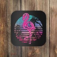 Retro Tropic Flamingo Coaster thumb 0