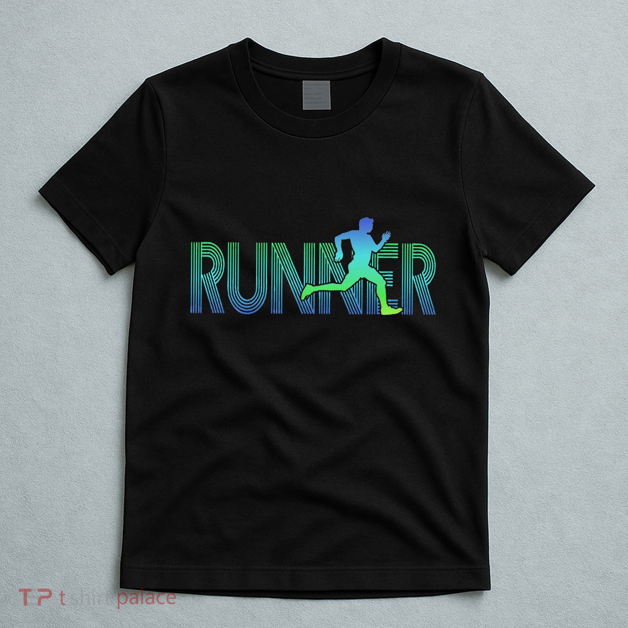 Runner Track & Field Cross Country Marathon Running Graphic T-Shirt