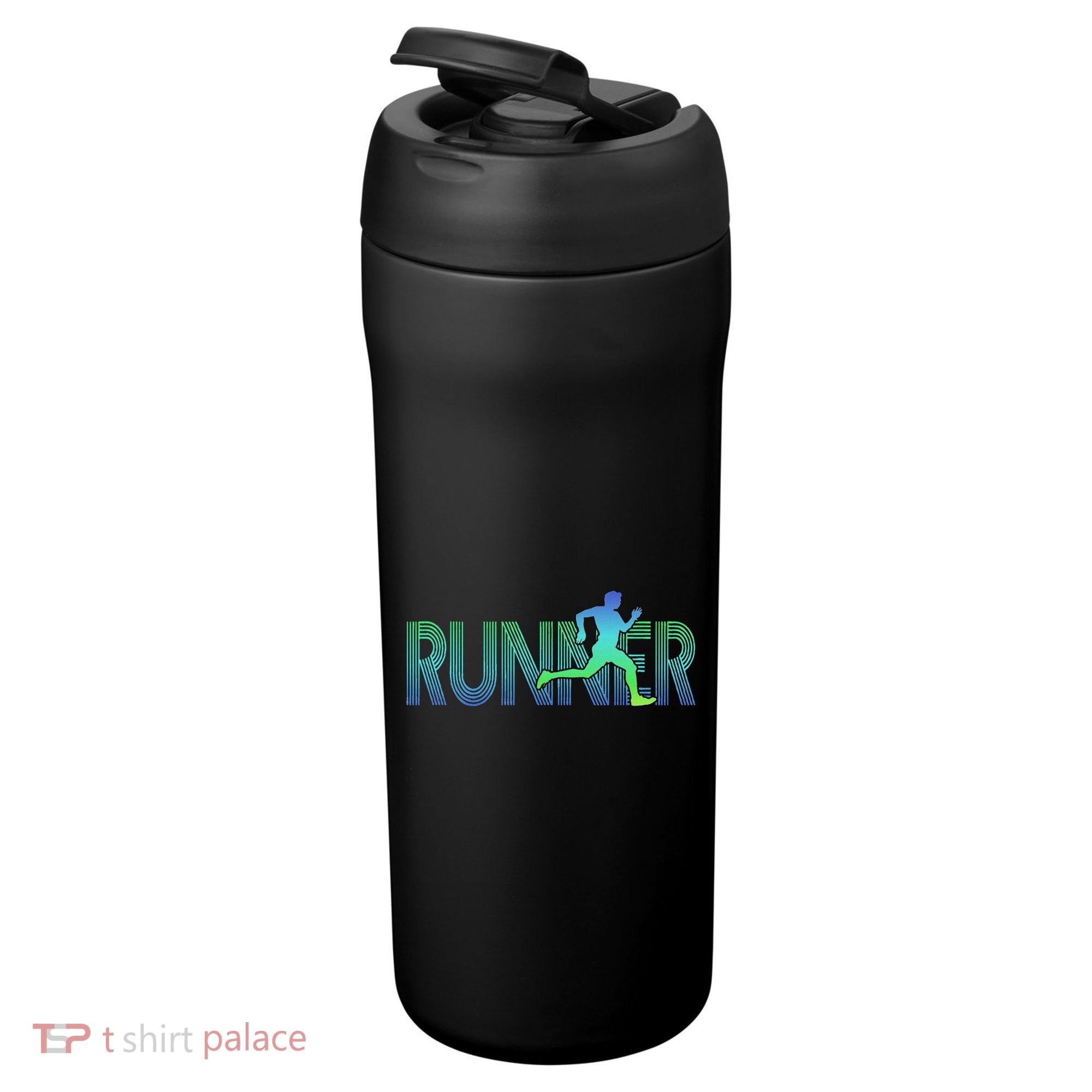 Runner Track & Field Cross Country Marathon Running Graphic 24oz Duet Stainless Steel Tumbler