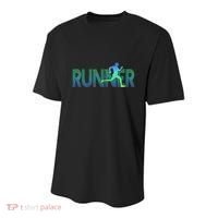 Runner Track & Field Cross Country Marathon Running Graphic Youth Performance Sprint T-Shirt thumb 0