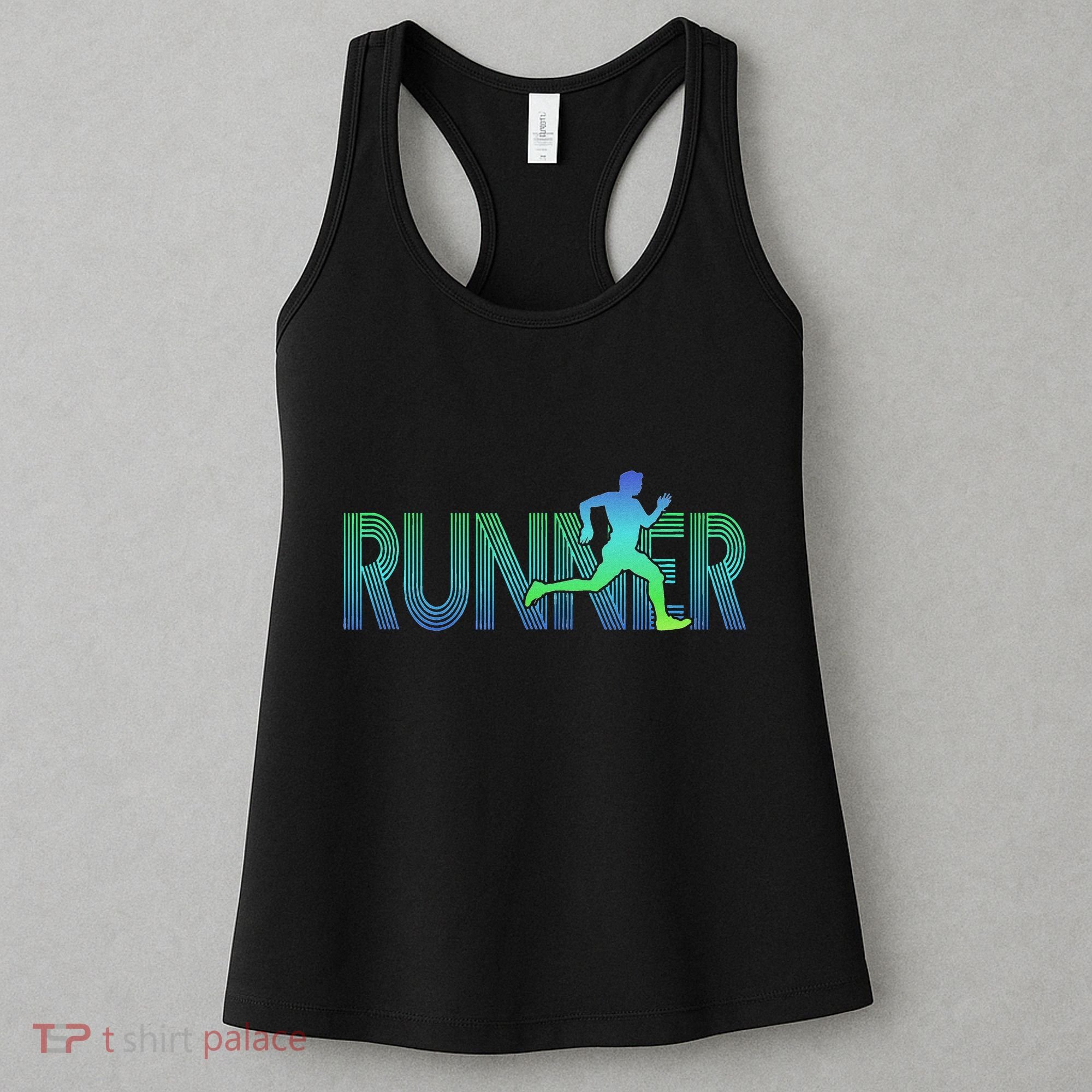 Runner Track & Field Cross Country Marathon Running Graphic Women's Tank Top