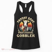 Retro Throat Goat Inappropriate Adult Humor Funny Gag Memes Women's Tank Top thumb 0
