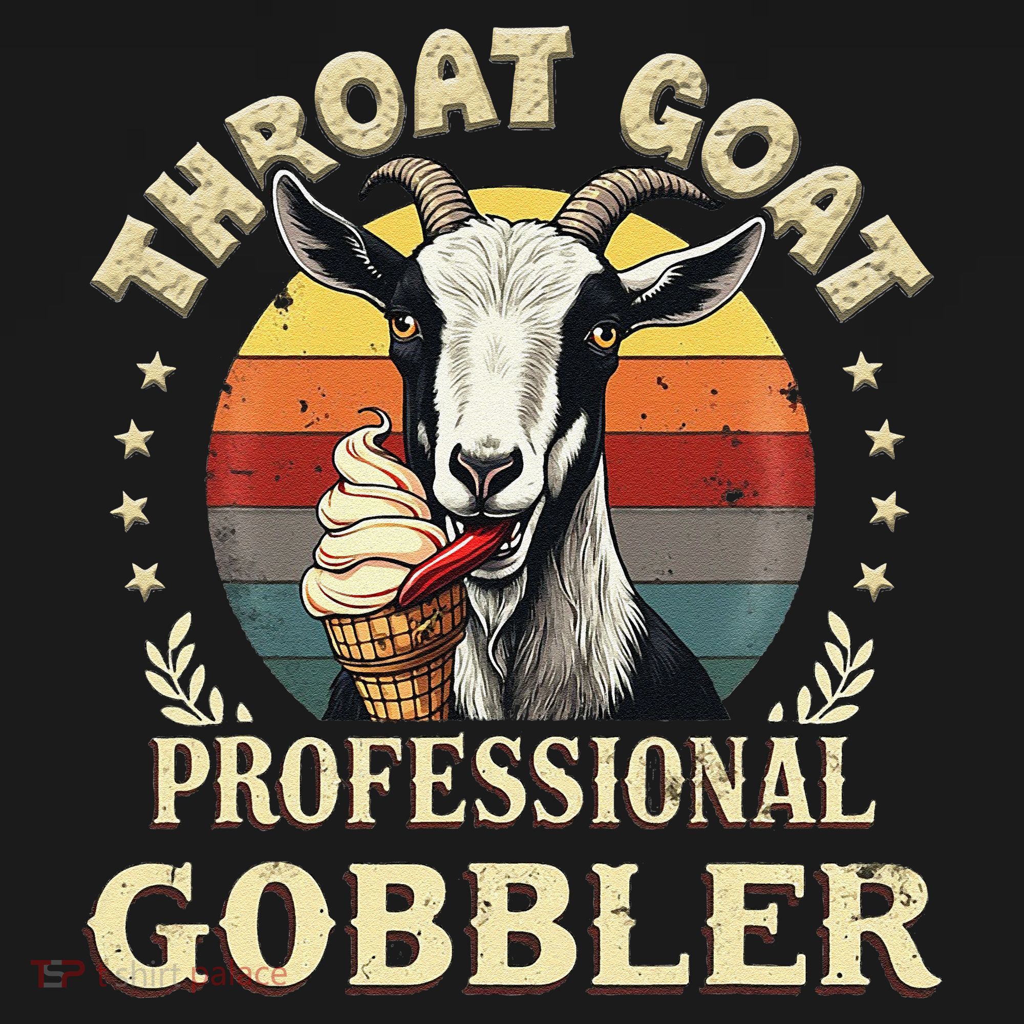 Retro Throat Goat Inappropriate Adult Humor Funny Gag Memes Baby Bodysuit