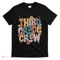 Retro Third Grade Crew 3rd Grade Teacher First Day Of School Teacher T-Shirt thumb 0