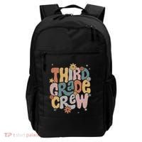 Retro Third Grade Crew 3rd Grade Teacher First Day Of School Teacher Backpack thumb 0