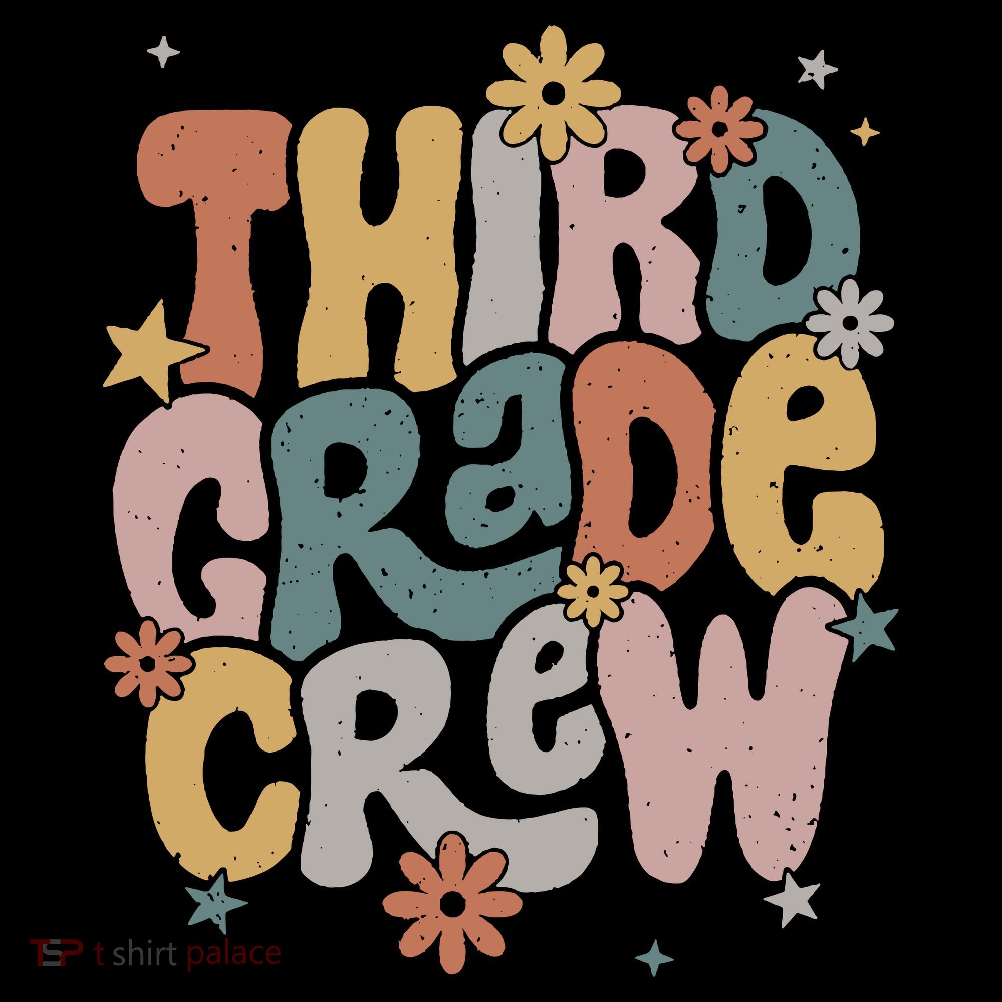 Retro Third Grade Crew 3rd Grade Teacher First Day Of School Teacher Coffee Mug