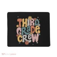 Retro Third Grade Crew 3rd Grade Teacher First Day Of School Teacher Mousepad thumb 0