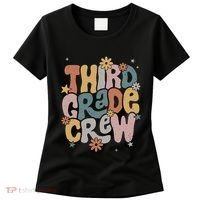 Retro Third Grade Crew 3rd Grade Teacher First Day Of School Teacher Women's T-Shirt thumb 0