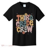 Retro Third Grade Crew 3rd Grade Teacher First Day Of School Teacher Kids T-Shirt thumb 0