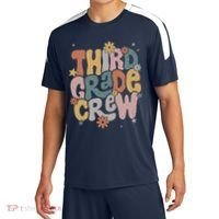 Retro Third Grade Crew 3rd Grade Teacher First Day Of School Teacher Sport-Tek Competitor United Soccer Jersey thumb 0