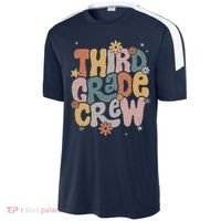 Retro Third Grade Crew 3rd Grade Teacher First Day Of School Teacher Sport-Tek Competitor United Soccer Jersey thumb 2