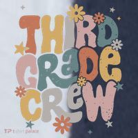 Retro Third Grade Crew 3rd Grade Teacher First Day Of School Teacher Sport-Tek Competitor United Soccer Jersey thumb 4