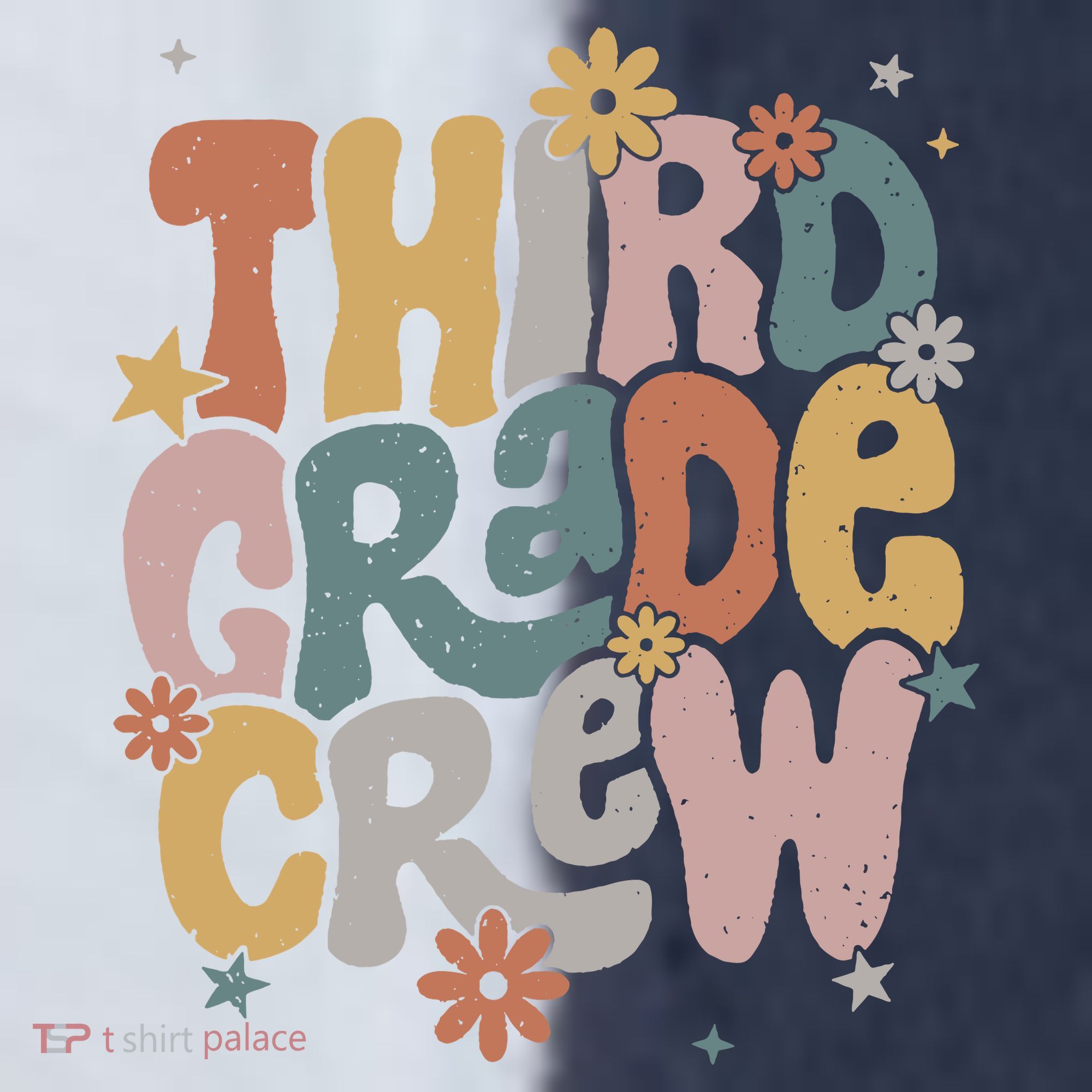 Retro Third Grade Crew 3rd Grade Teacher First Day Of School Teacher Sport-Tek Competitor United Soccer Jersey