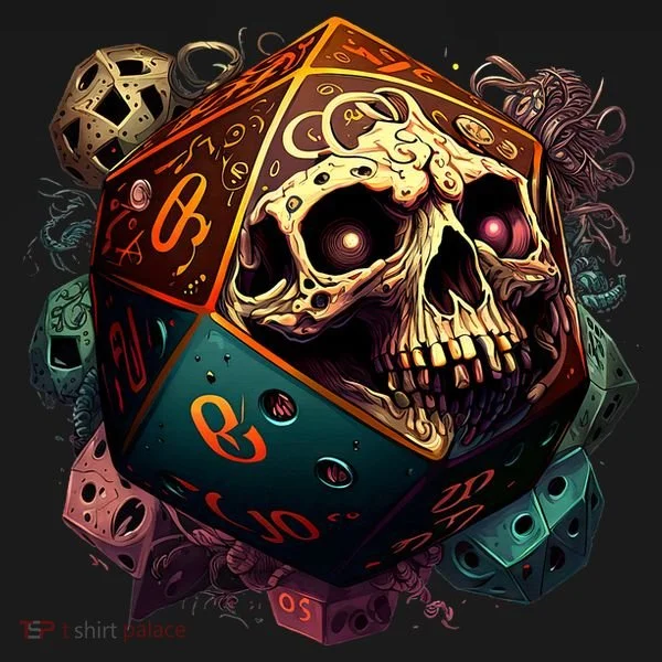 RPG Tabletop Gaming DM Role Player T-Shirt