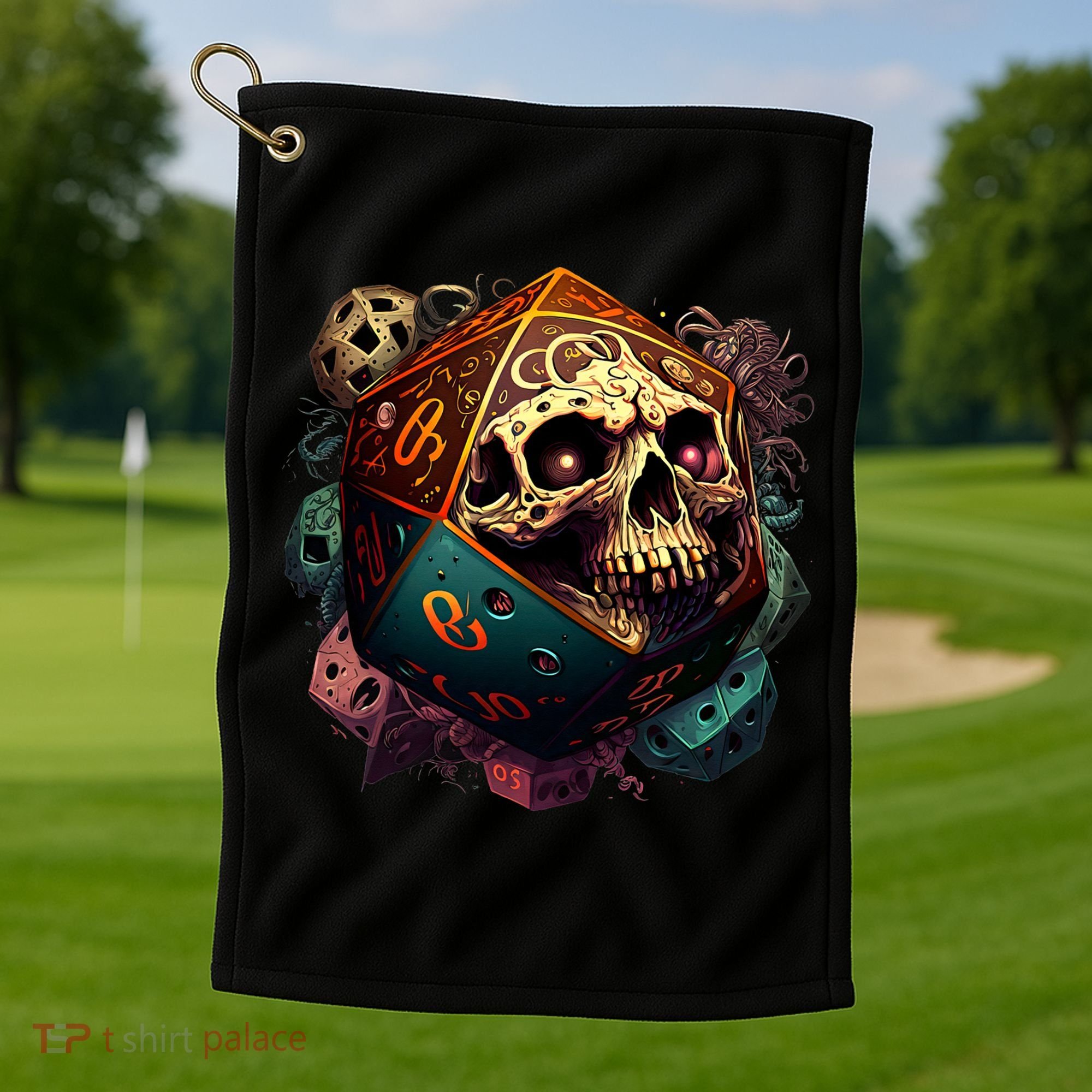 RPG Tabletop Gaming DM Role Player Golf Towel