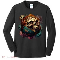 RPG Tabletop Gaming DM Role Player Kids Long Sleeve Shirt thumb 0