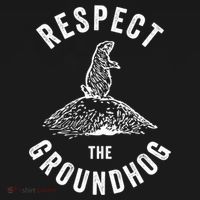 Respect The Groundhog Funny Groundhog Day Shadow Lover Gift Bucket Hat thumb 4