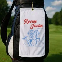 Rootin Tootin Good Time Golf Towel thumb 2