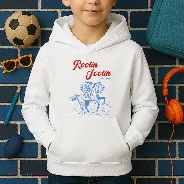 Rootin Tootin Good Time Kids Hoodie